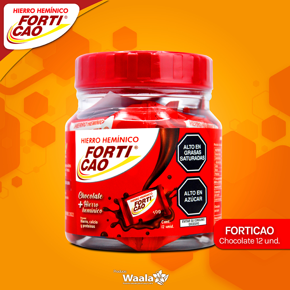 FORTICAO Chocolate x 12 Und.